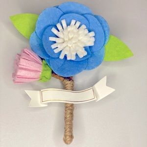Forever Felt Corsage & Keepsake pin on | Weddings |Baby Shower Special Event